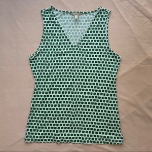 Banana Republic Green Square Tank